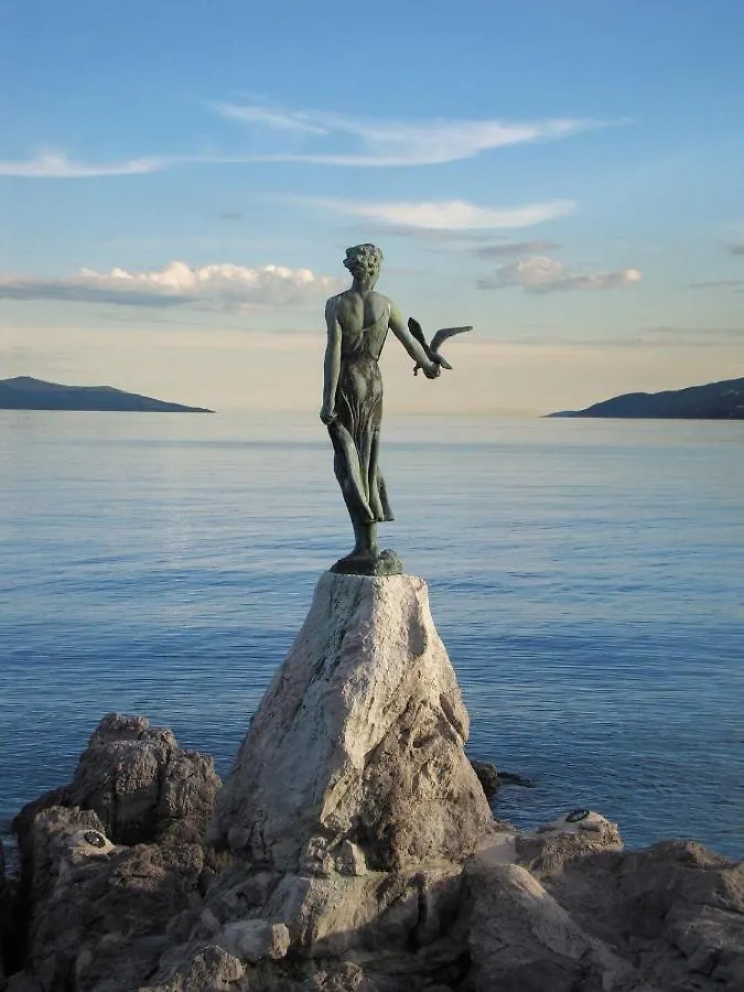 Apartment In Ika With Sea View, Terrace, Air Conditioning, Wifi Croatia